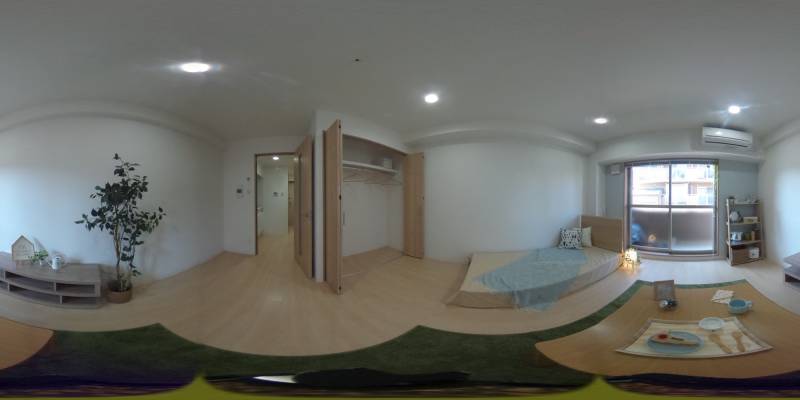 パノラマ画像洋室