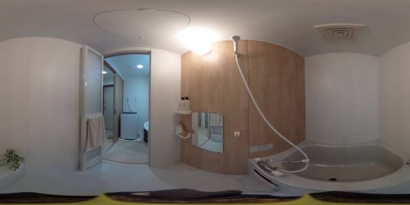 パノラマ画像バスルーム