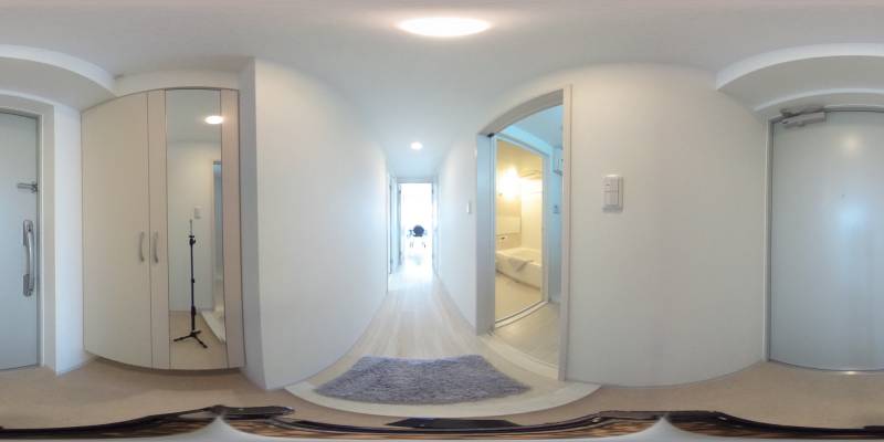 パノラマ画像玄関