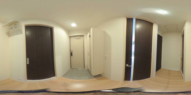 パノラマ画像玄関