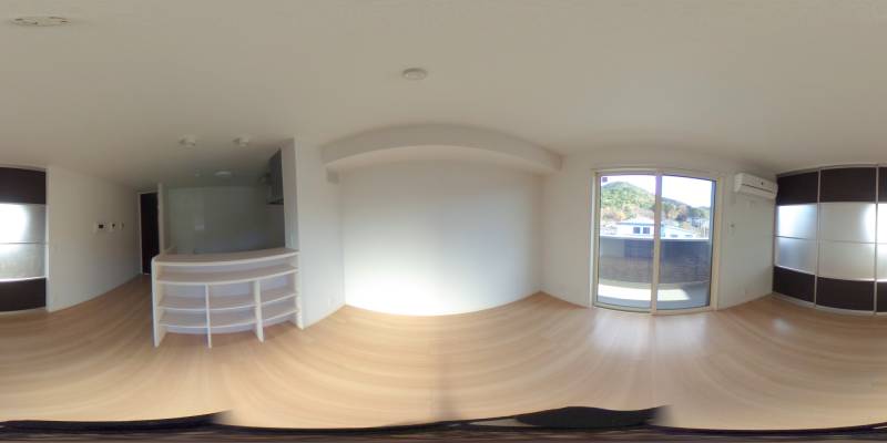 パノラマ画像リビング