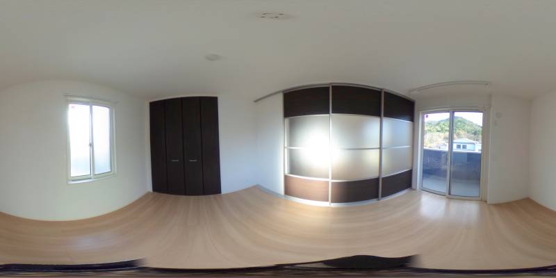 パノラマ画像洋室