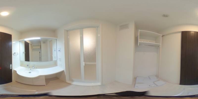 パノラマ画像洗面所