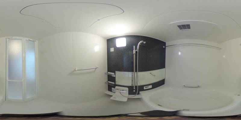 パノラマ画像バスルーム