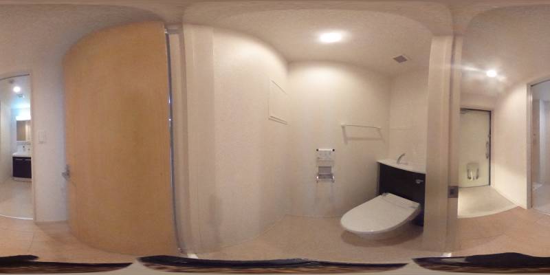 パノラマ画像トイレ