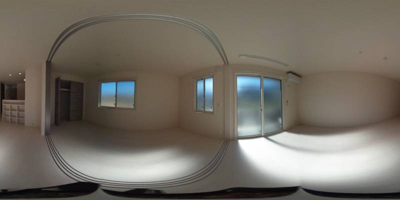 パノラマ画像リビング