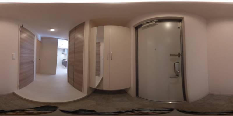 パノラマ画像玄関