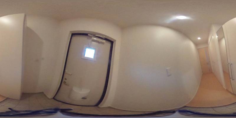 パノラマ画像玄関