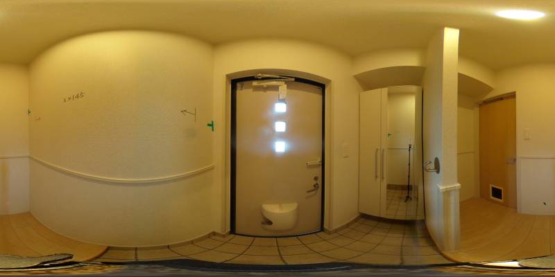 パノラマ画像玄関