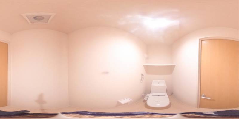 パノラマ画像トイレ