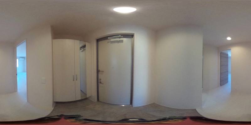 パノラマ画像玄関