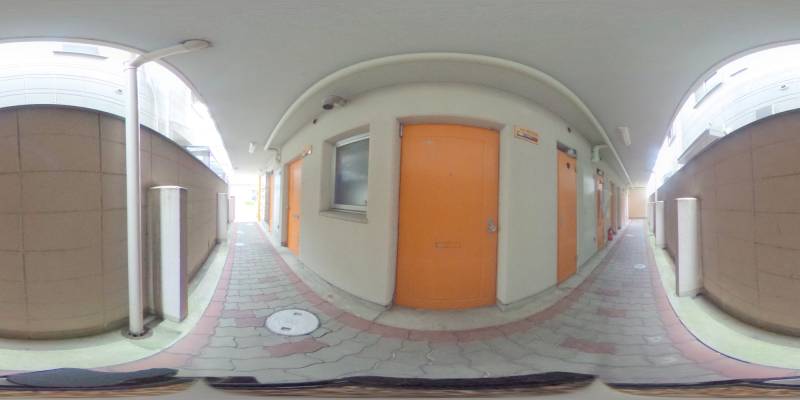 パノラマ画像玄関