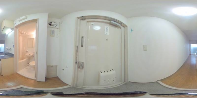 パノラマ画像玄関