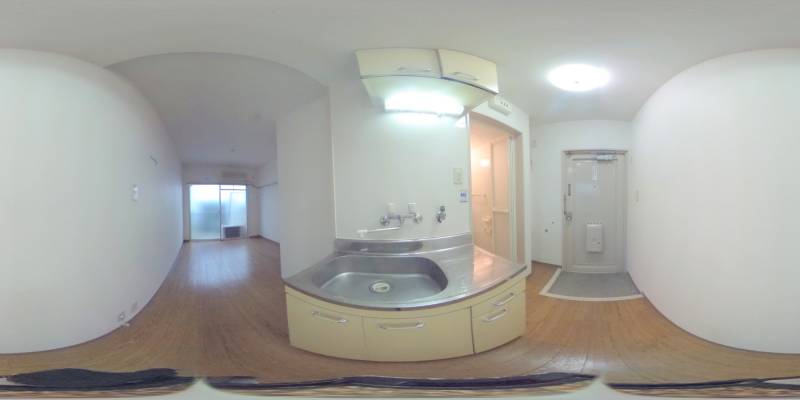 パノラマ画像キッチン