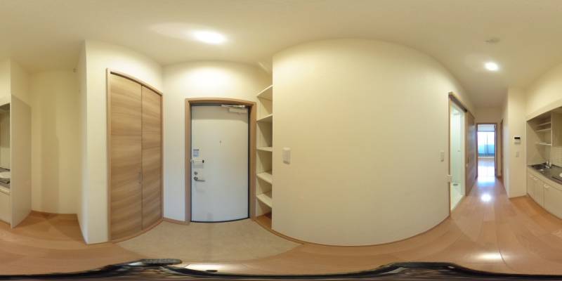 パノラマ画像玄関