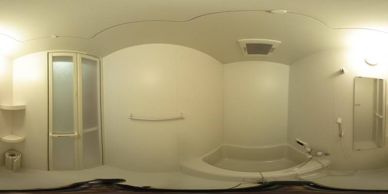 パノラマ画像バスルーム