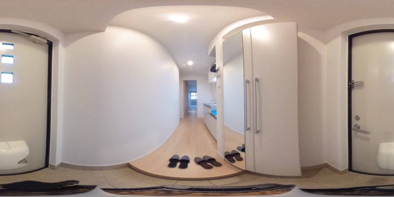 パノラマ画像玄関