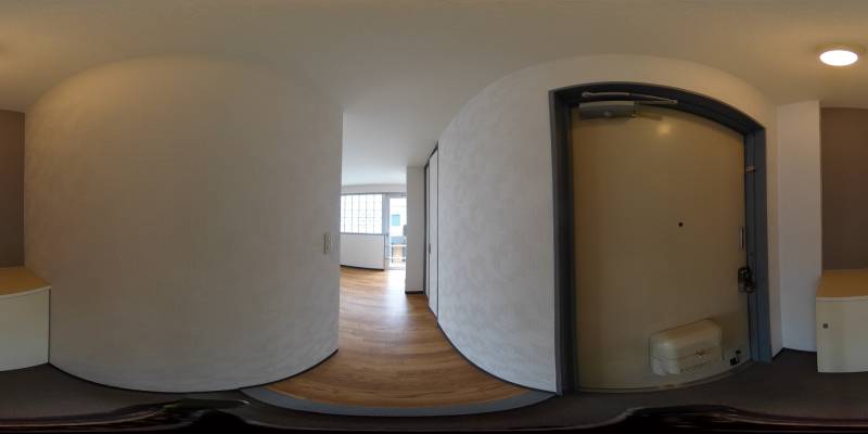 パノラマ画像玄関