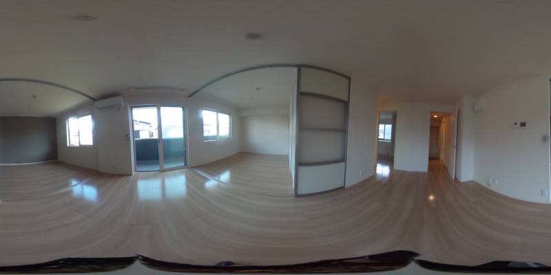 パノラマ画像洋室