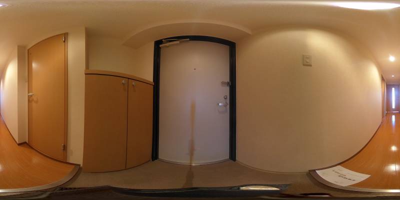 パノラマ画像玄関