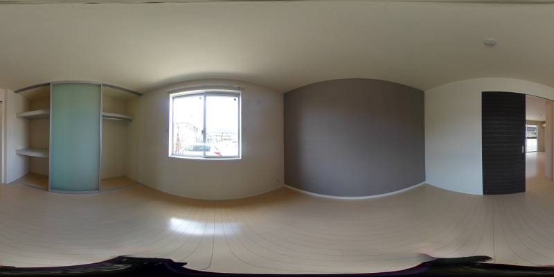 パノラマ画像洋室