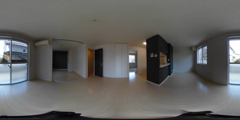 パノラマ画像リビング