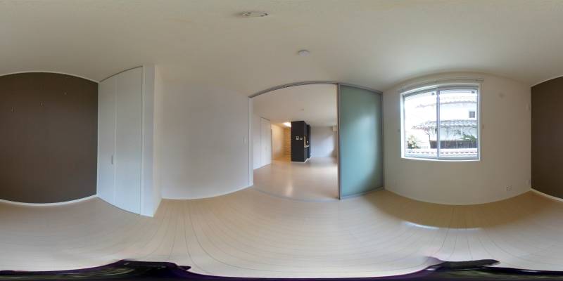 パノラマ画像洋室