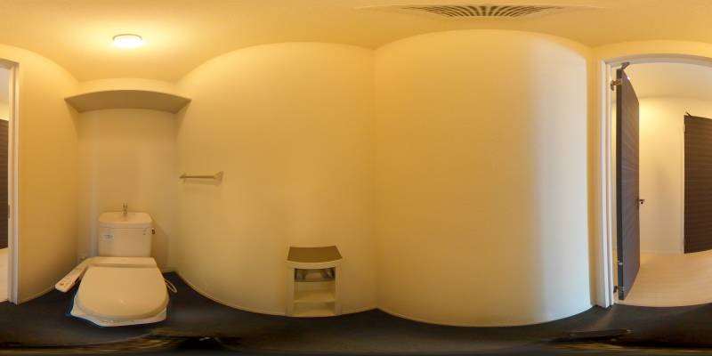 パノラマ画像トイレ