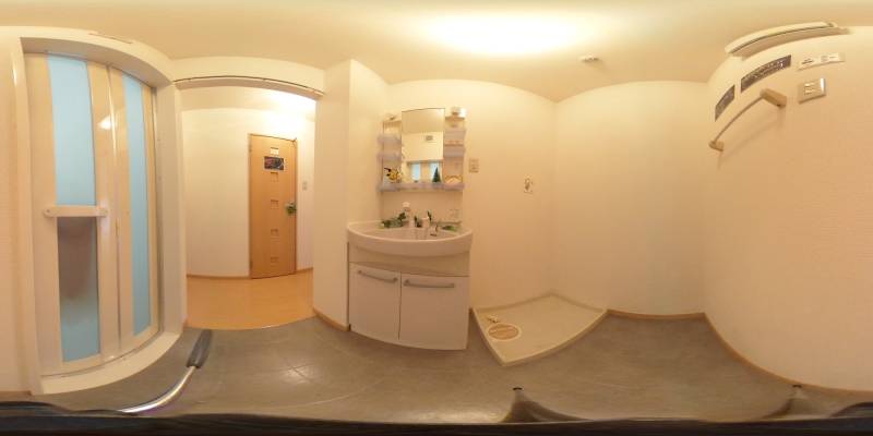 パノラマ画像洗面所