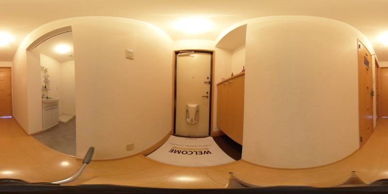 パノラマ画像玄関