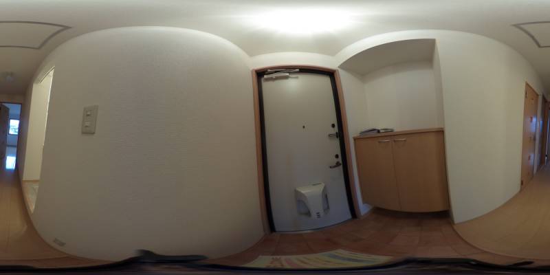 パノラマ画像玄関