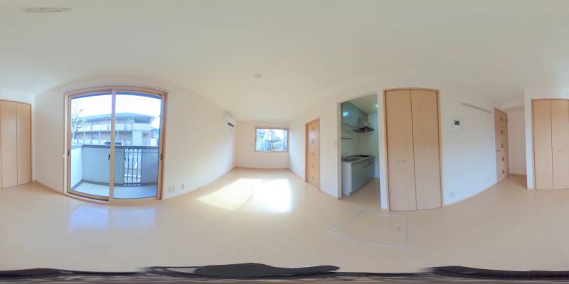 パノラマ画像洋室