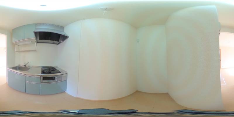 パノラマ画像キッチン