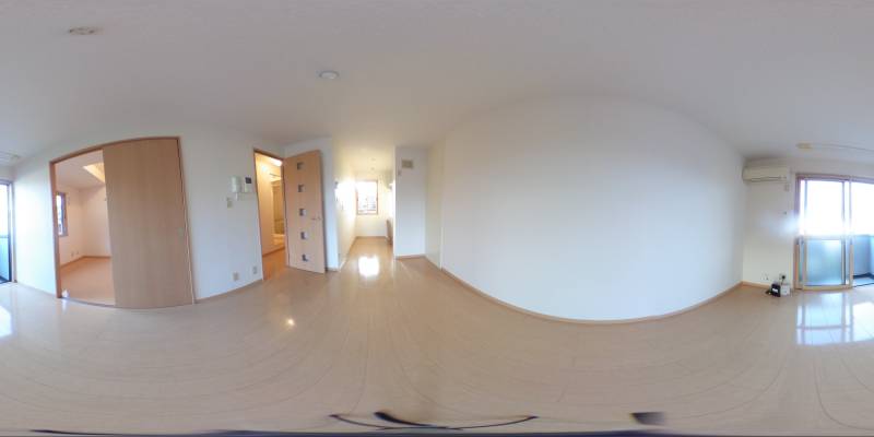 パノラマ画像リビング