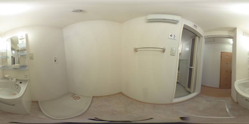 パノラマ画像洗面所