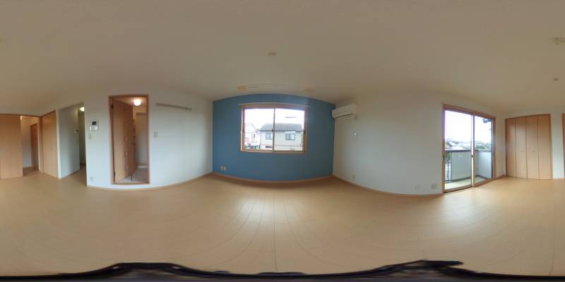 パノラマ画像洋室