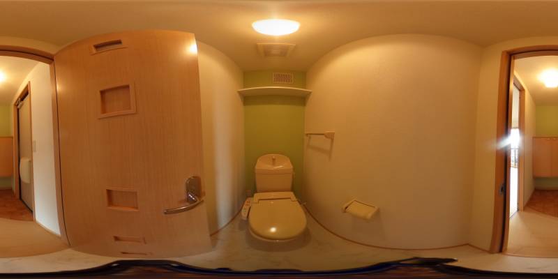 パノラマ画像トイレ