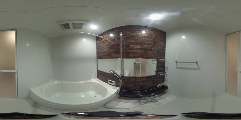 パノラマ画像バスルーム