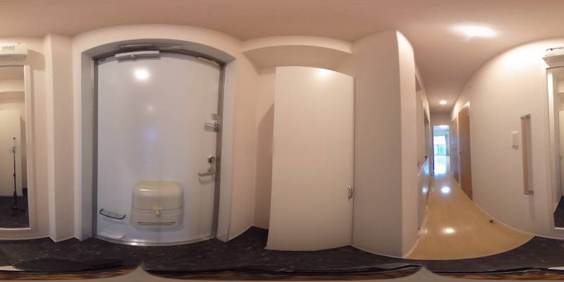 パノラマ画像玄関