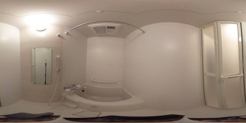 パノラマ画像バスルーム