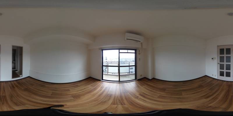 パノラマ画像洋室