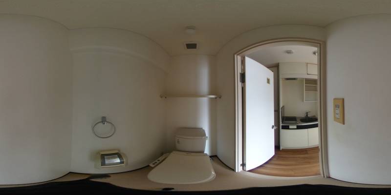 パノラマ画像トイレ