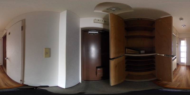 パノラマ画像玄関