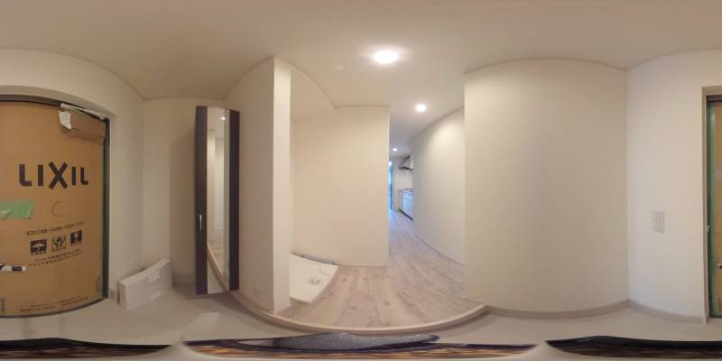 パノラマ画像玄関