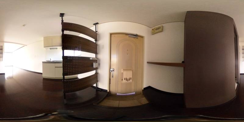 パノラマ画像玄関