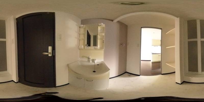 パノラマ画像洗面所