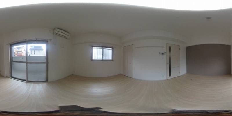 パノラマ画像洋室