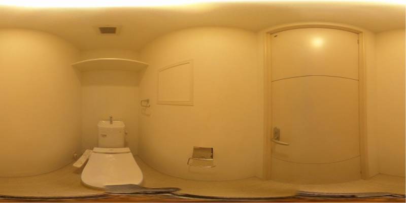 パノラマ画像トイレ