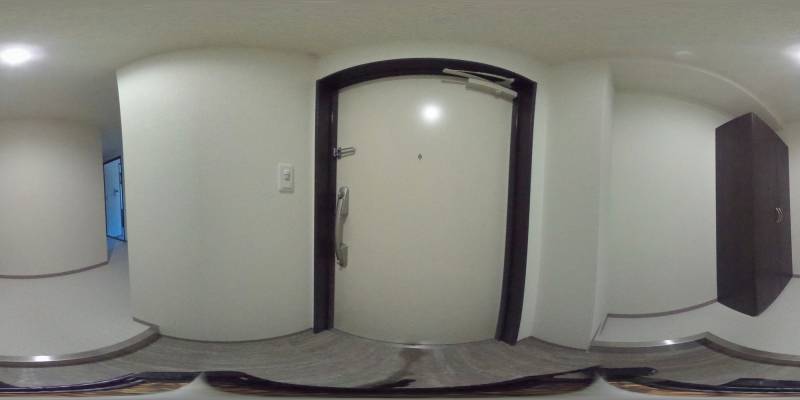 パノラマ画像玄関