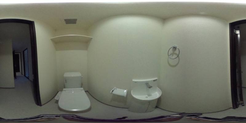 パノラマ画像トイレ